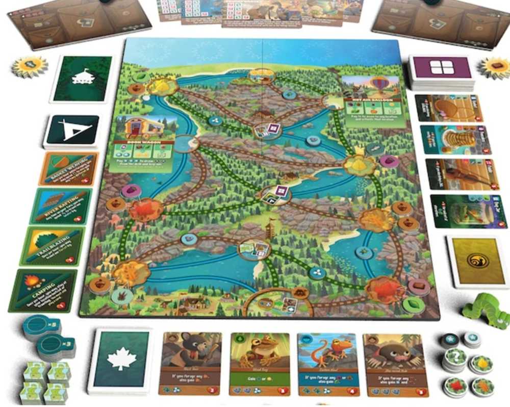 Maple Valley- Kickstarter Version  (1-5) board game collectible [Barcode 787416368633] - Main Image 4