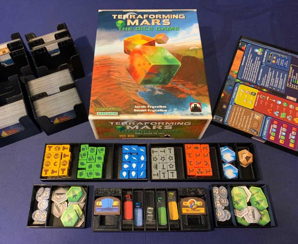 Terraforming Mars Dice Game  (1-4) board game collectible [Barcode 810017900428] - Main Image 3