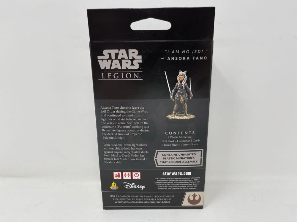 Atomic Mass Games Star Wars Legion Ahsoka Tano Operative Expansion | Two Player Battle Game | Miniatures Game | Strategy Game For Adults And Teens | Ages 14 | Average Playtime 3 Hours | Made  board game collectible [Barcode 841333121280] - Main Image 2