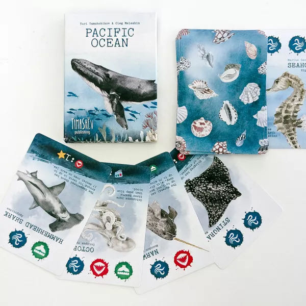 Pacific Ocean  (1-3) board game collectible [Barcode 628942715143] - Main Image 3