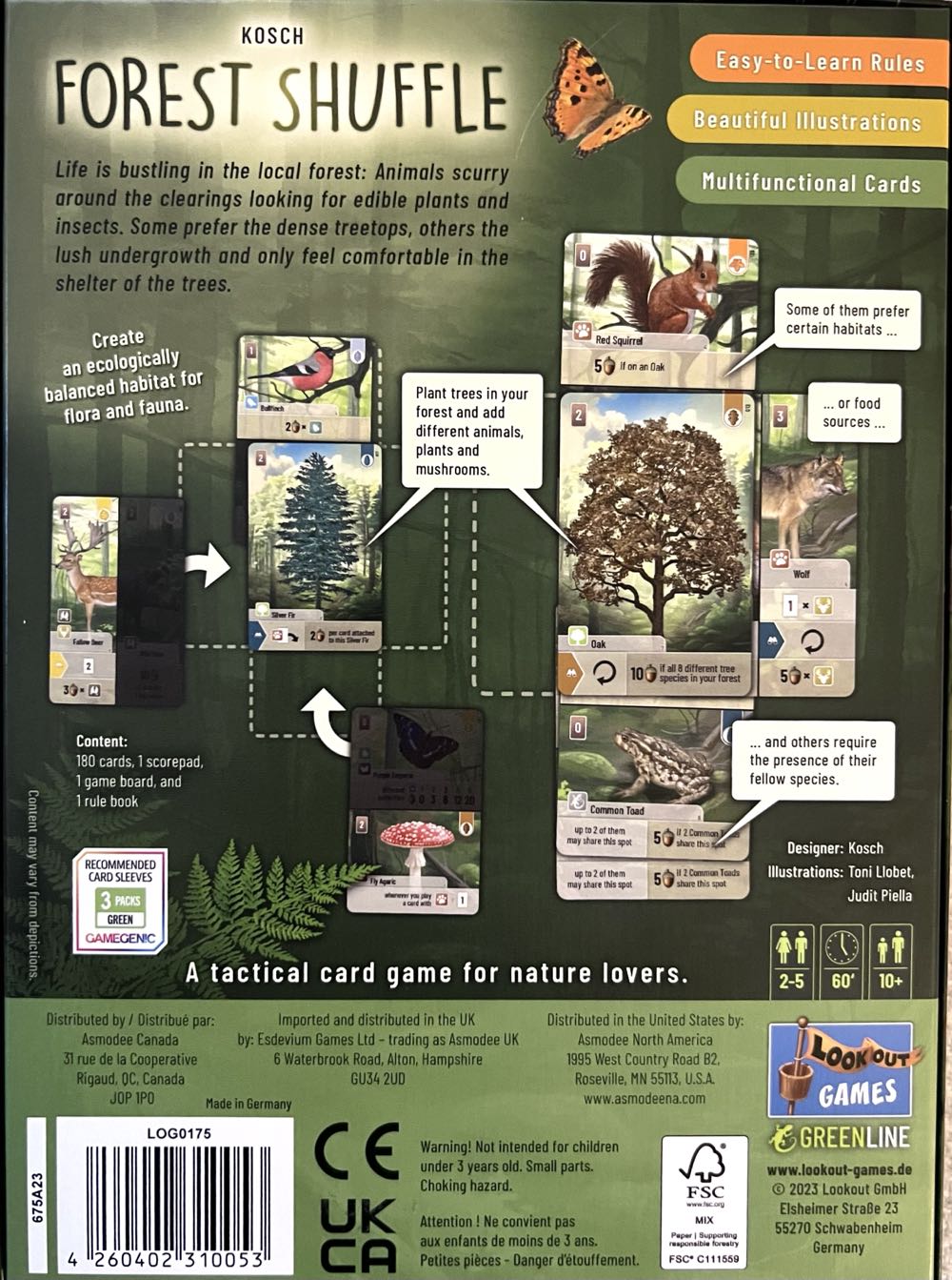 Forest Shuffle  (2-5) board game collectible [Barcode 4260402310053] - Main Image 2