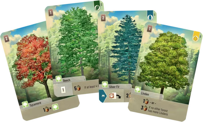 Forest Shuffle  (2-5) board game collectible [Barcode 4260402310053] - Main Image 3