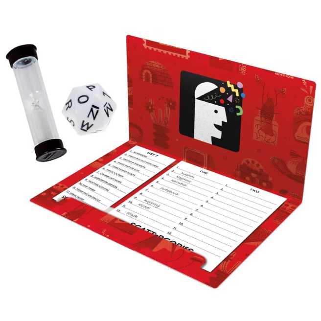 Scattergories   (2-6) board game collectible [Barcode 195166209180] - Main Image 3