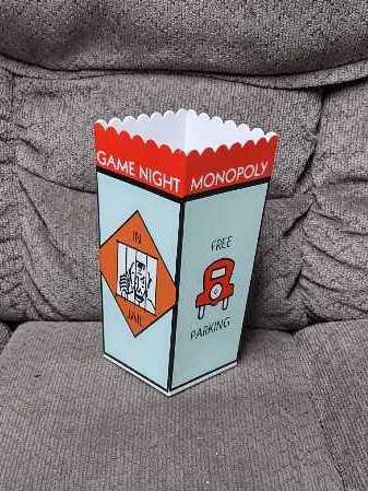 Monopoly Popcorn Container   board game collectible - Main Image 2