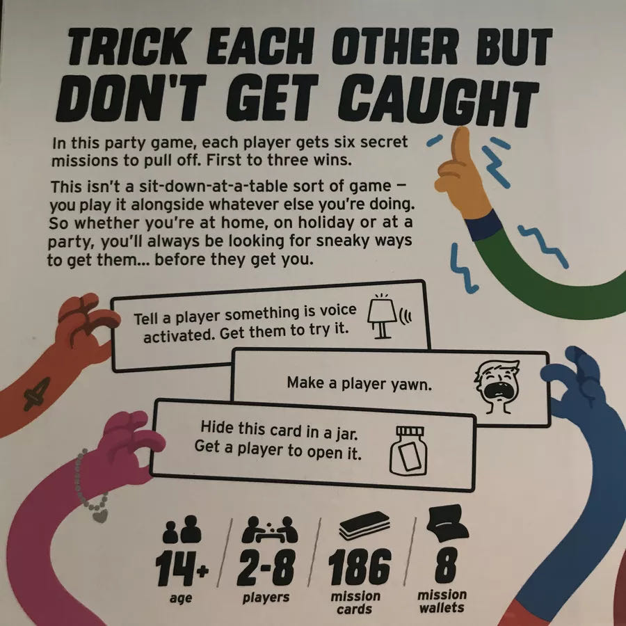 Don’t Get Got Edition: Award Winning Secret Missions  (2-10) board game collectible [Barcode 5060579761431] - Main Image 2