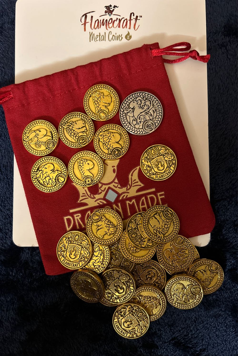 Flamecraft Metal Coins: Series 2  board game collectible [Barcode 691835203836] - Main Image 3