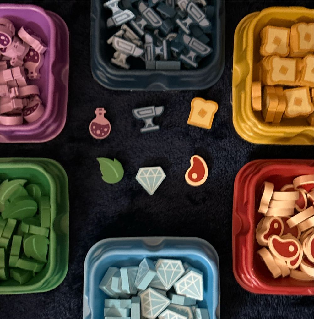 Flamecraft Jumbo Wooden Tokens  board game collectible [Barcode 658580400415] - Main Image 3