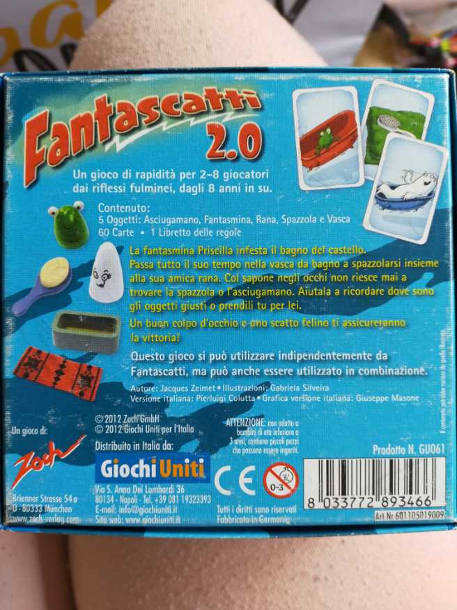 Fantascatti 2.0 Giochi Uniti  (2-8) board game collectible [Barcode 8033772893466] - Main Image 2