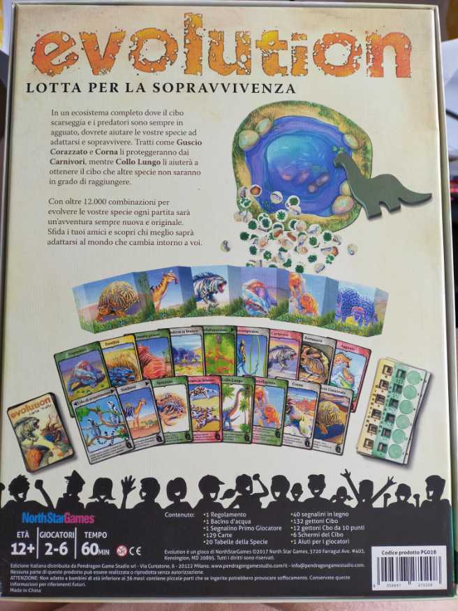 Evolution  (2-6) board game collectible [Barcode 8058697270208] - Main Image 2