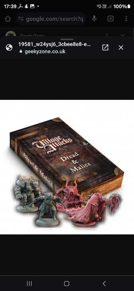 Village Attacks: Dread & Malice  (1-5) board game collectible [Barcode 700461881544] - Main Image 3