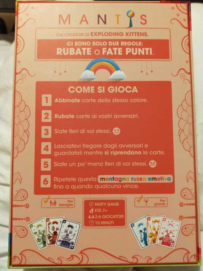 Mantis  (2-6) board game collectible [Barcode 810083043555] - Main Image 2