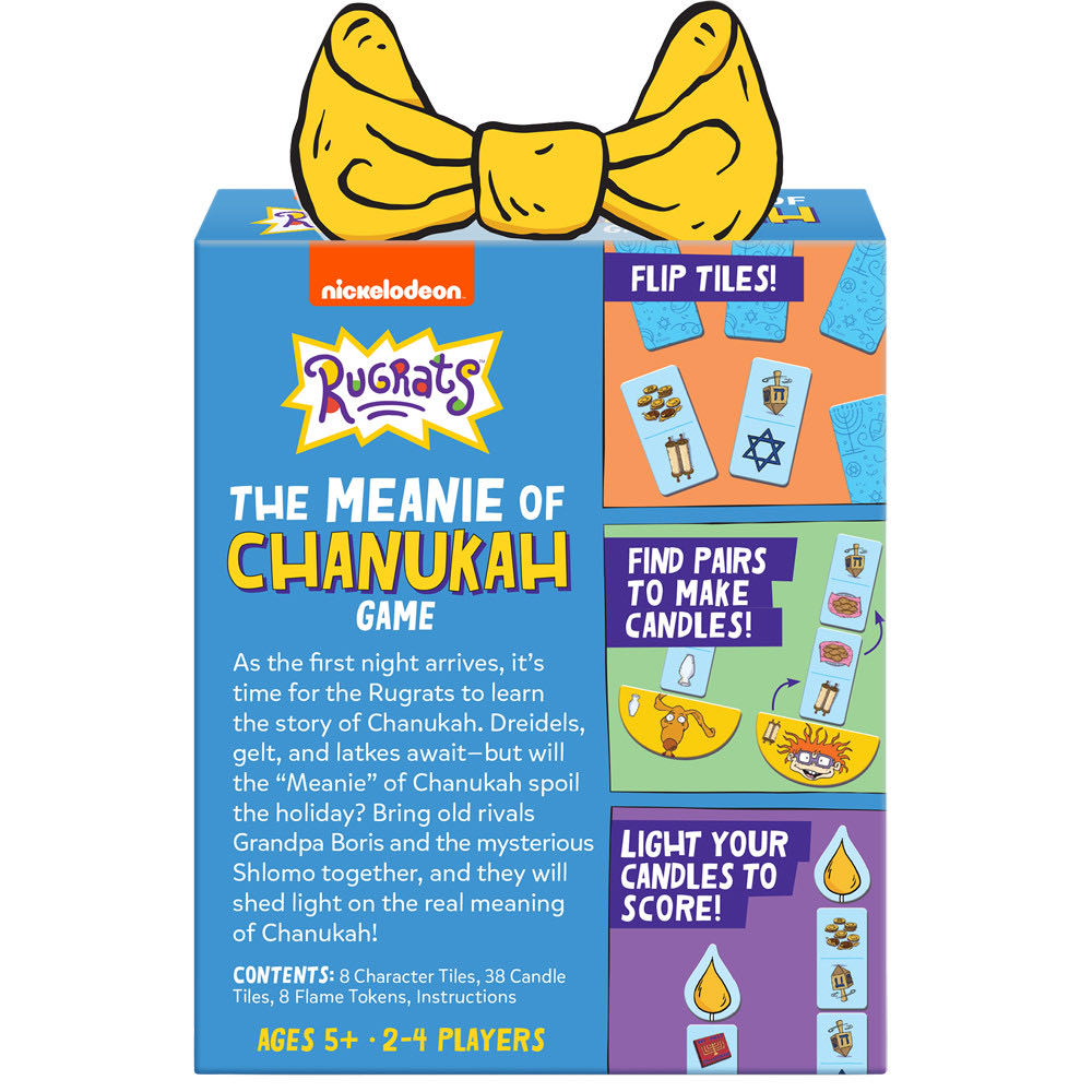 Rugrats The Meanie Of Chanukah Game  (2-4) board game collectible [Barcode 889698718158] - Main Image 2