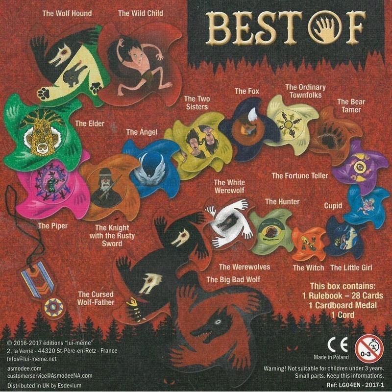 Best Of The Werewolves Of Miller’s Hollow Party Game Box Set  (8-28) board game collectible [Barcode 3558380042143] - Main Image 2