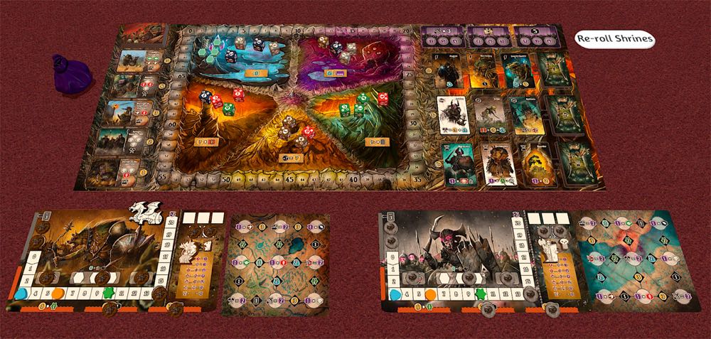 Shadow Kingdoms Of Valeria  (1-5) board game collectible [Barcode 672975184100] - Main Image 2
