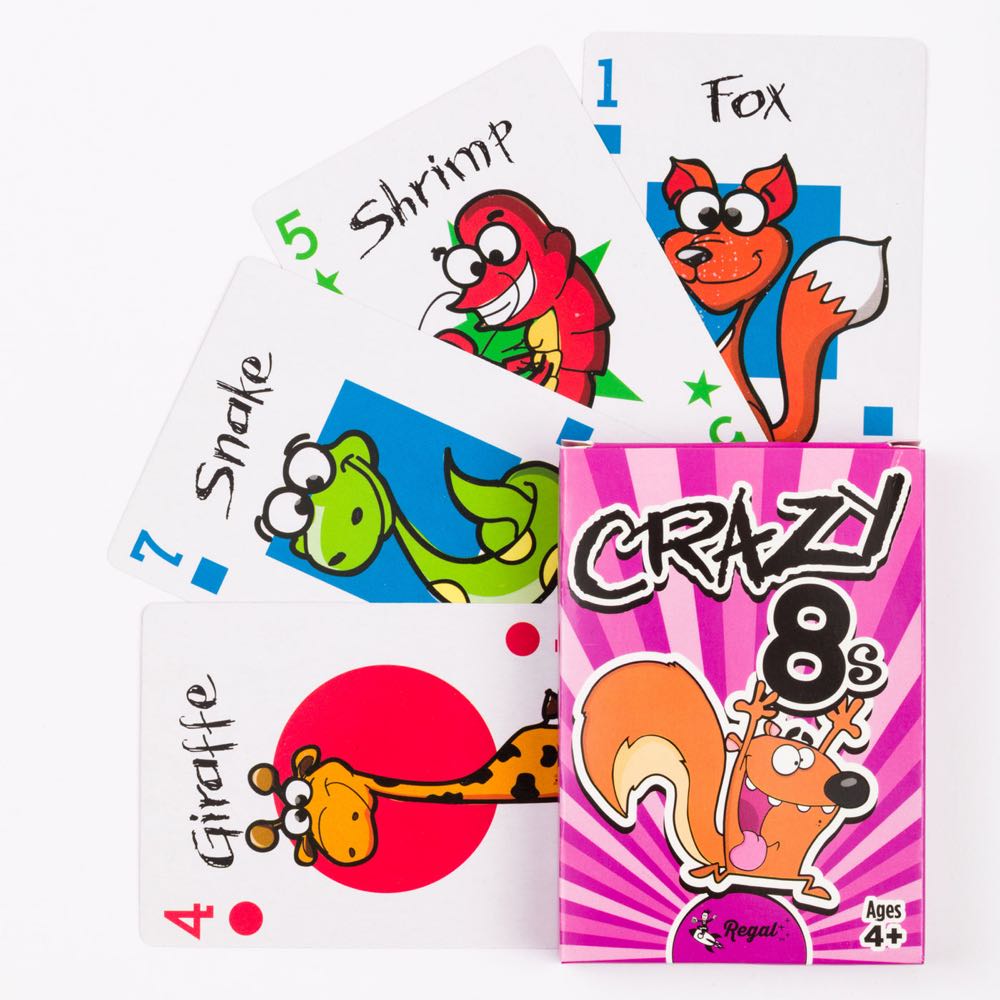 Crazy 8’s  (2+) board game collectible [Barcode 080486002613] - Main Image 2