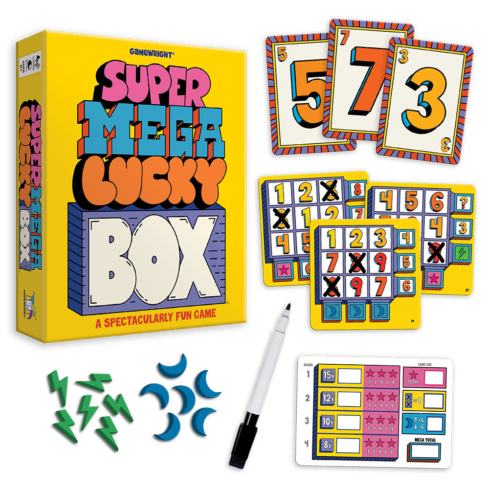 Super Mega Lucky Box  (1-6) board game collectible [Barcode 0759751001216] - Main Image 2