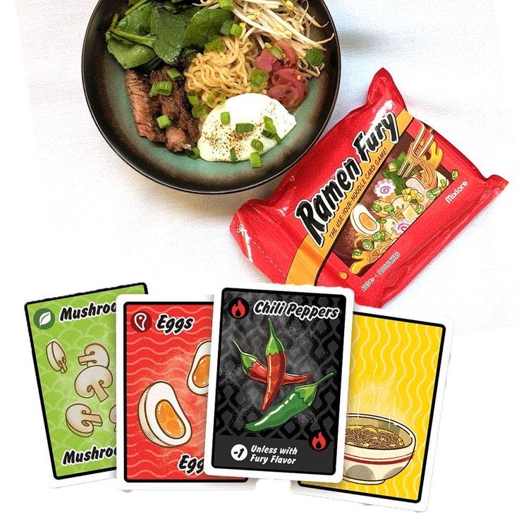 Ramen Fury  (2-5) board game collectible [Barcode 0841333106973] - Main Image 2
