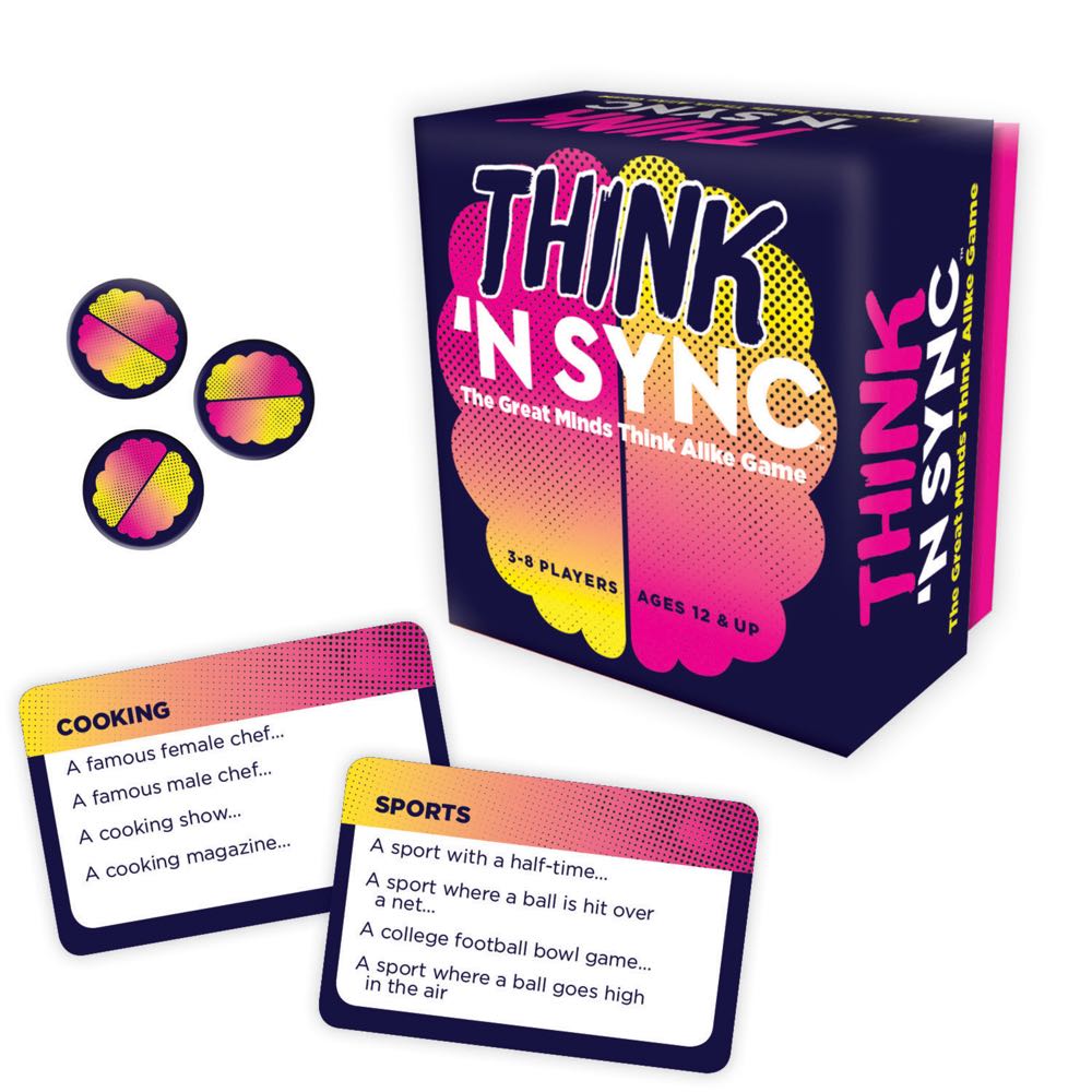 Think ’n Sync  (3-8) board game collectible [Barcode 0759751011086] - Main Image 2