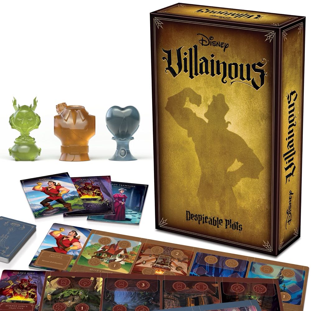 Villainous: Disney Despicable Plots  (2-3) board game collectible [Barcode 0810558019139] - Main Image 2