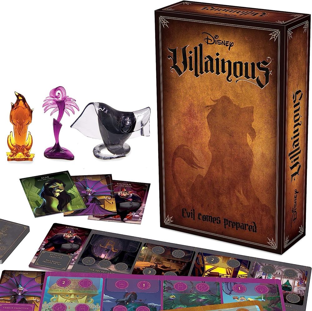 Villainous: Disney Evil Comes Prepared  (2-3) board game collectible [Barcode 0810558018378] - Main Image 2