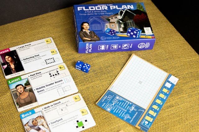 Floor Plan  (1+) board game collectible [Barcode 0682604701370] - Main Image 2