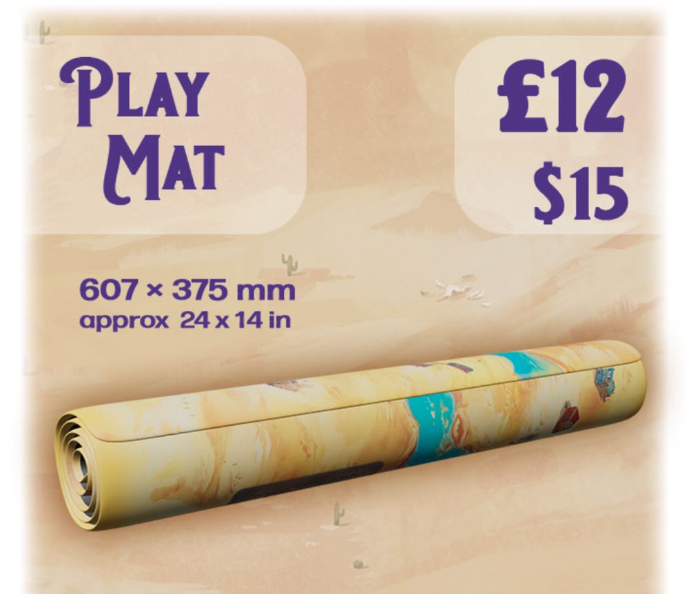 Pioneer Rails: Playmat  (1-80) board game collectible [Barcode 5060750950098] - Main Image 2