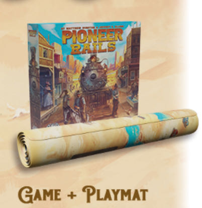 Pioneer Rails: Playmat  (1-80) board game collectible [Barcode 5060750950098] - Main Image 3