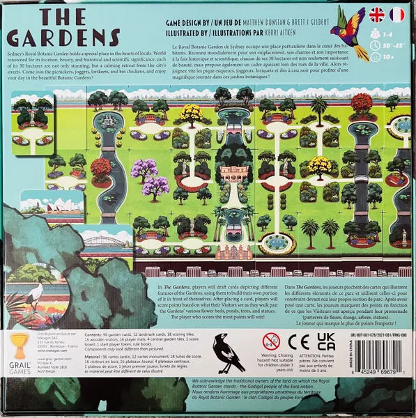 The Gardens  (1-4) board game collectible [Barcode 3760372231347] - Main Image 2