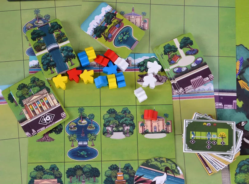 The Gardens  (1-4) board game collectible [Barcode 3760372231347] - Main Image 3