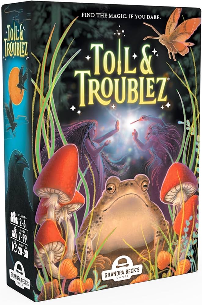 Toil & Troublez (2–6 players | 7+ | 20–30 min.)  (2–6) board game collectible [Barcode 197644050796] - Main Image 2