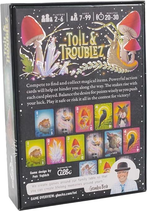 Toil & Troublez (2–6 players | 7+ | 20–30 min.)  (2–6) board game collectible [Barcode 197644050796] - Main Image 3