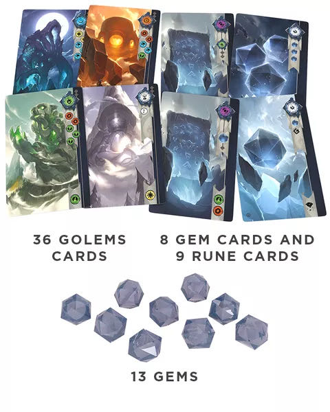 Golems  (1-2) board game collectible [Barcode 602573705438] - Main Image 3
