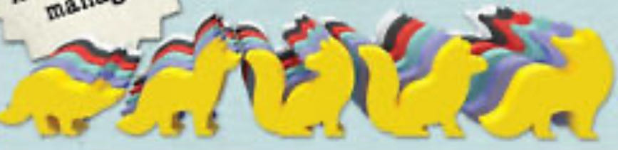 The Fox Experiment: Wooden Fox Meeples  (1-6) board game collectible [Barcode 850029278788] - Main Image 3