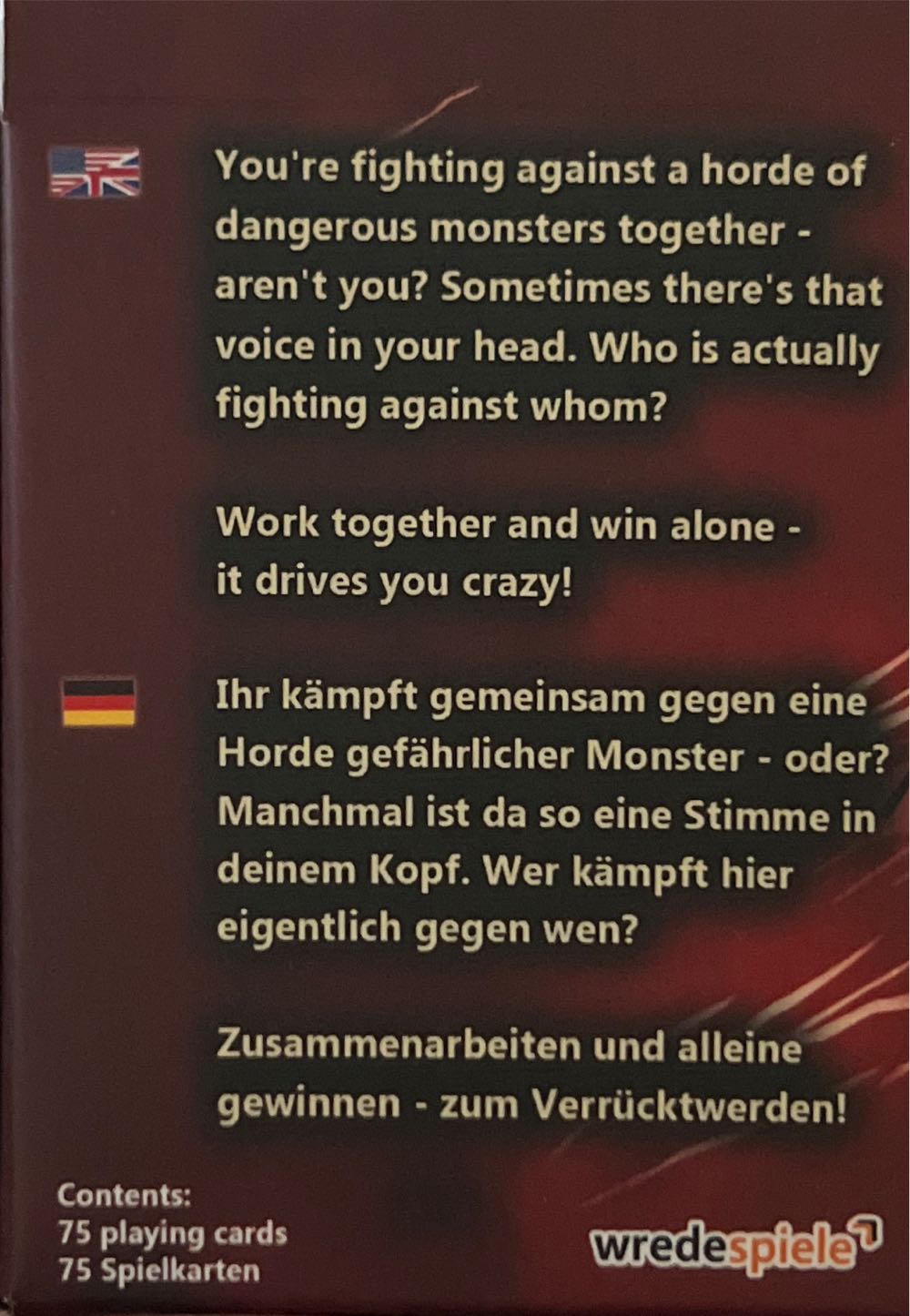 Ichabod Jones Monster Hunter Card Game  (1-4) board game collectible [Barcode 7427136659194] - Main Image 2