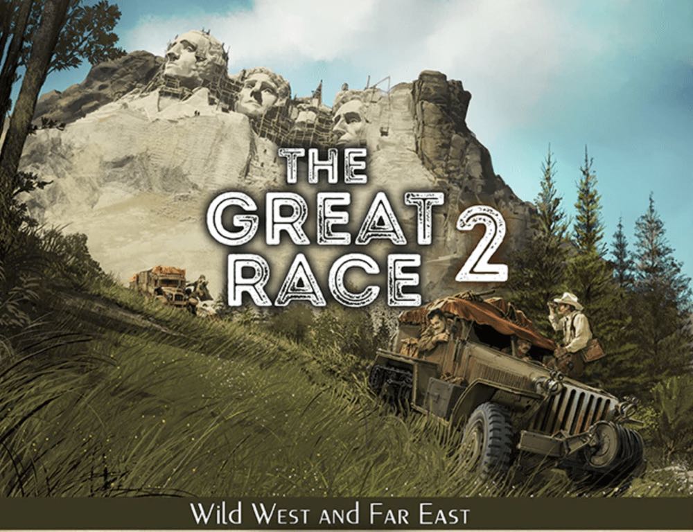 The Great Race: Wild West And Far East (1-6) board game collectible - Main Image 1