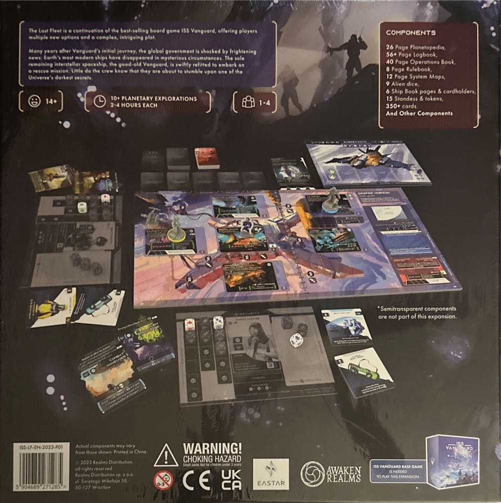 ISS Vanguard: Lost Fleet  (1-4) board game collectible [Barcode 5904689271285] - Main Image 2