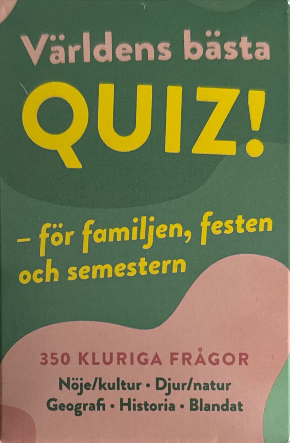 Väldens Bästa Quiz  board game collectible - Main Image 1