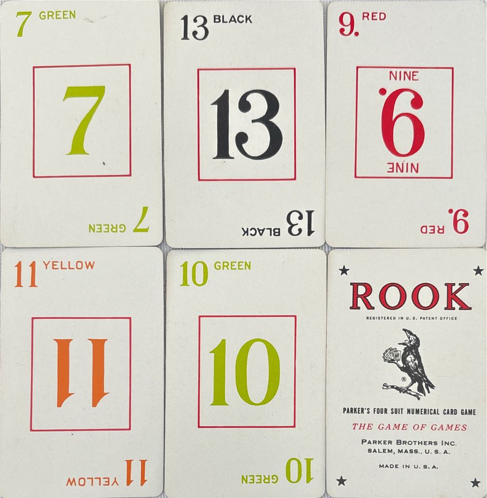 Rook (No. 706)  (1-6) board game collectible - Main Image 3