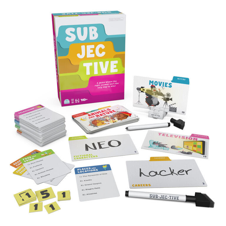 Subjective  (3-6) board game collectible [Barcode 778988458662] - Main Image 3