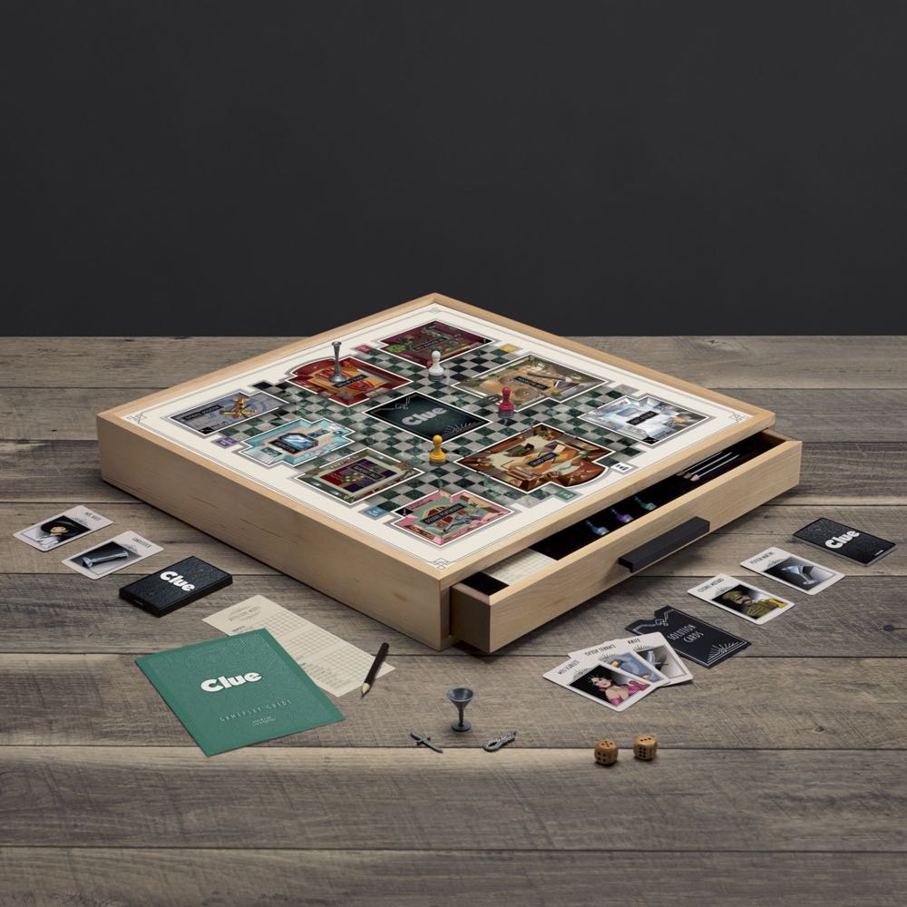 Clue Lux Editions (2022): Clue® MAPLE LUXE EDITION - The ROARING 20s  (3-6) board game collectible [Barcode 850031312180] - Main Image 2