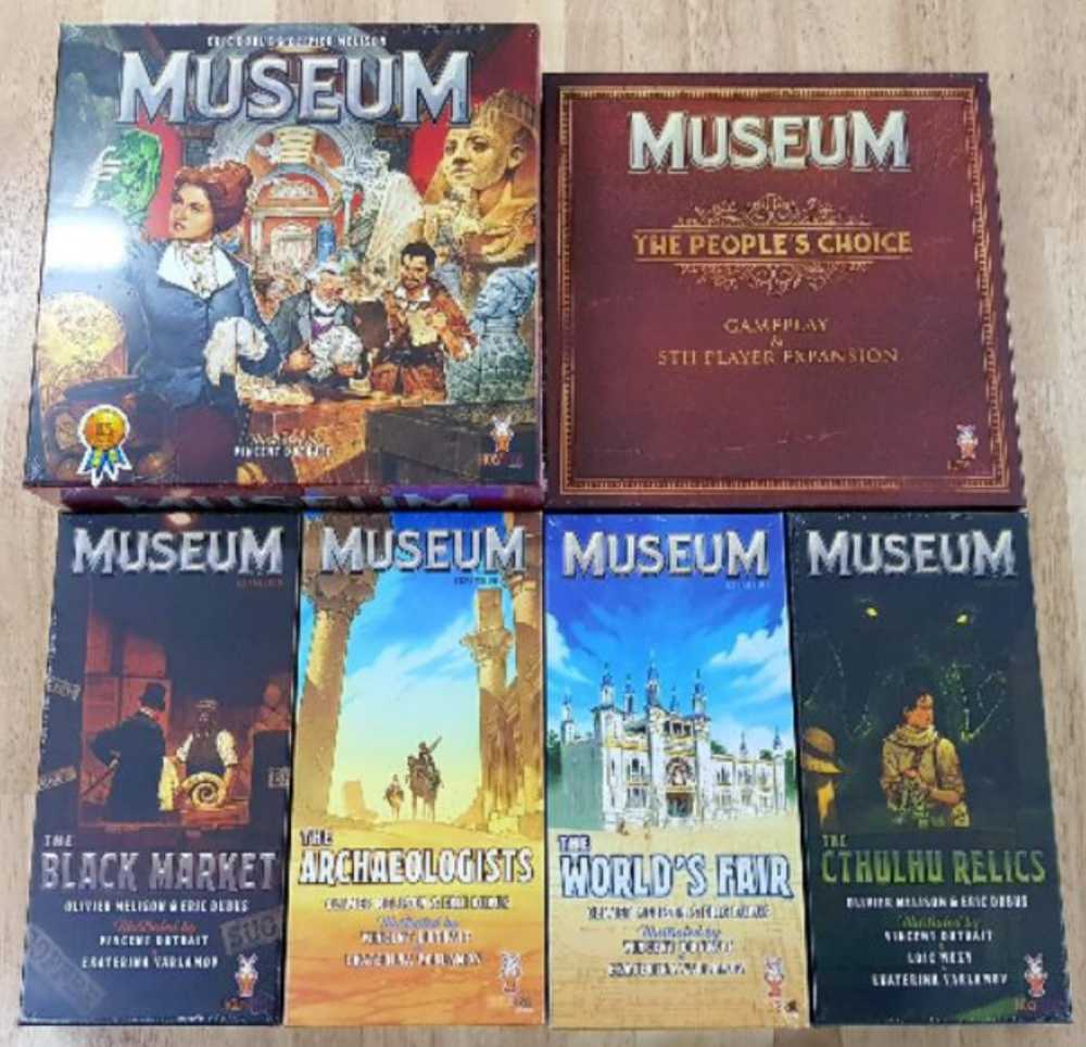 Museum Deluxe Kickstarter Edition  (1-4) board game collectible [Barcode 3770011479030] - Main Image 3