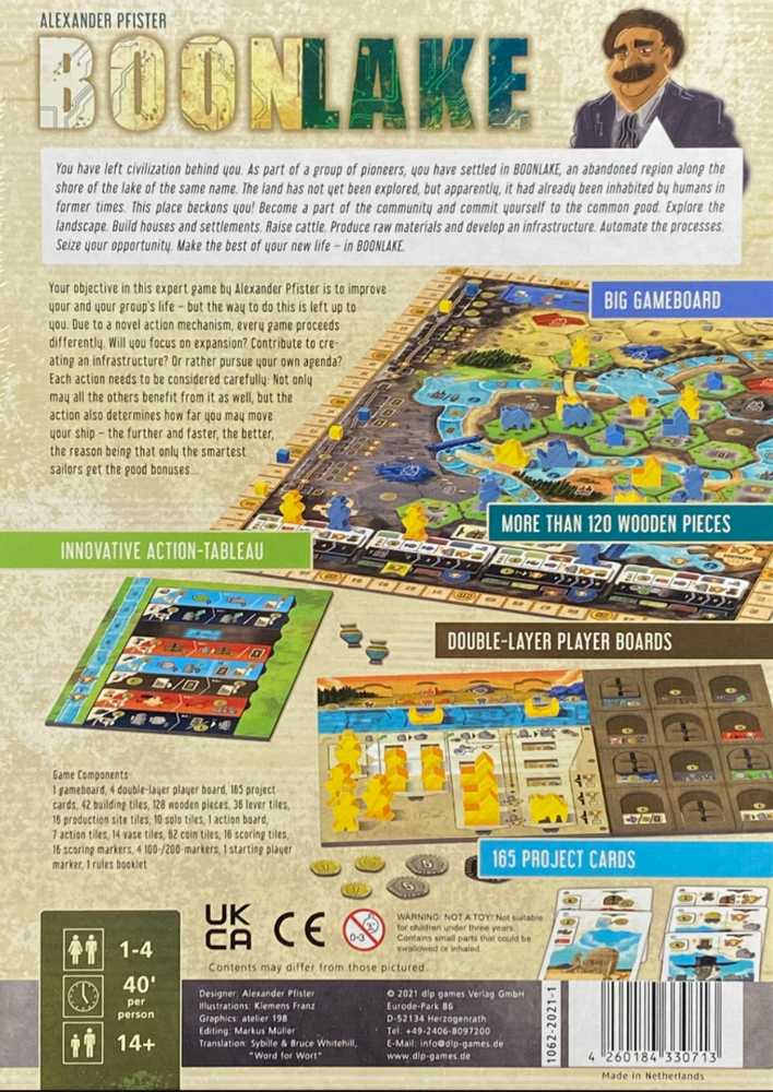 Boonlake  (1-4) board game collectible [Barcode 4260184330706] - Main Image 2