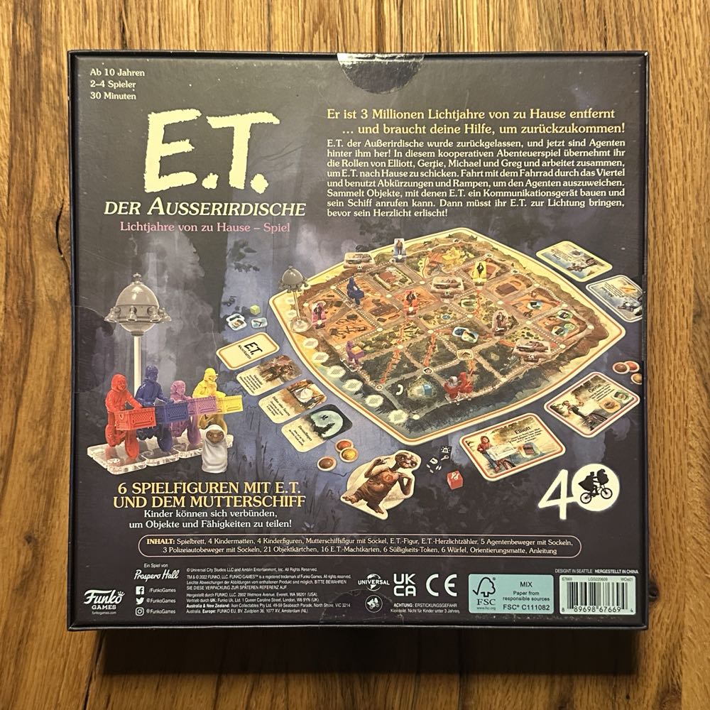 E.t. Der Außerirdische  (2-4) board game collectible [Barcode 889698676694] - Main Image 2