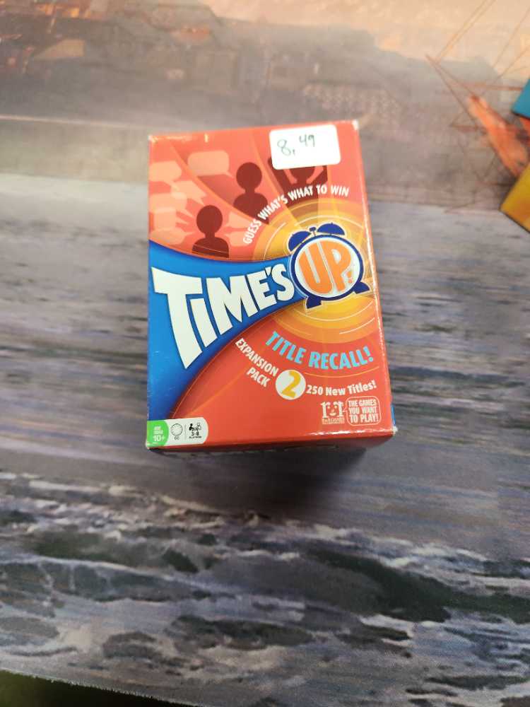 Time’s Up Title Recall Expansion 2  board game collectible [Barcode 631080169723] - Main Image 1