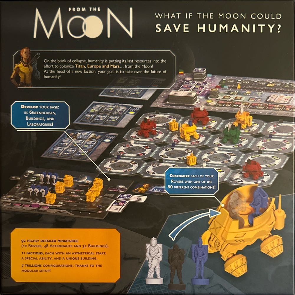 From the Moon  (1-4) board game collectible [Barcode 3760371751037] - Main Image 2