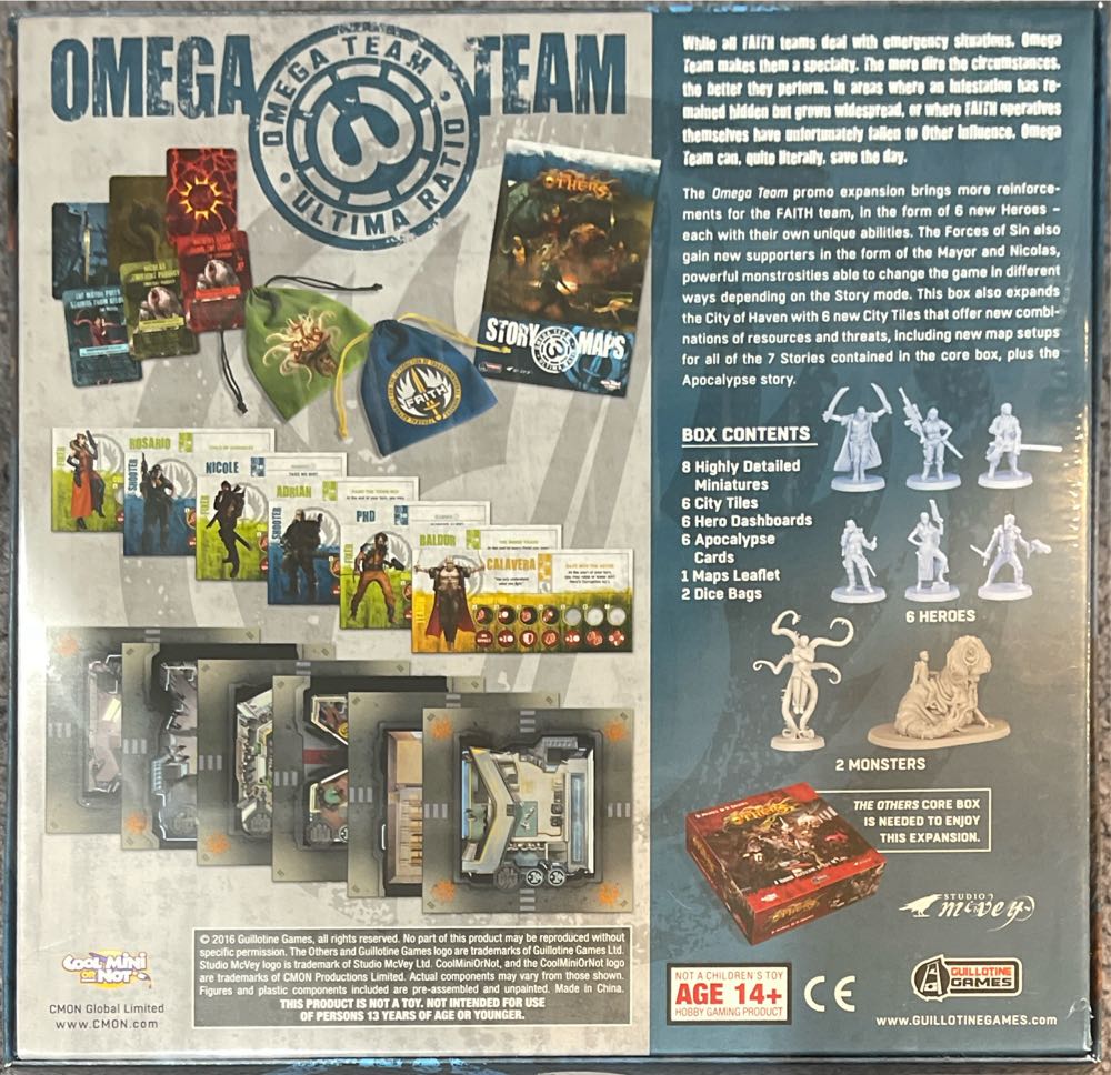 The Others Omega Team  board game collectible - Main Image 2