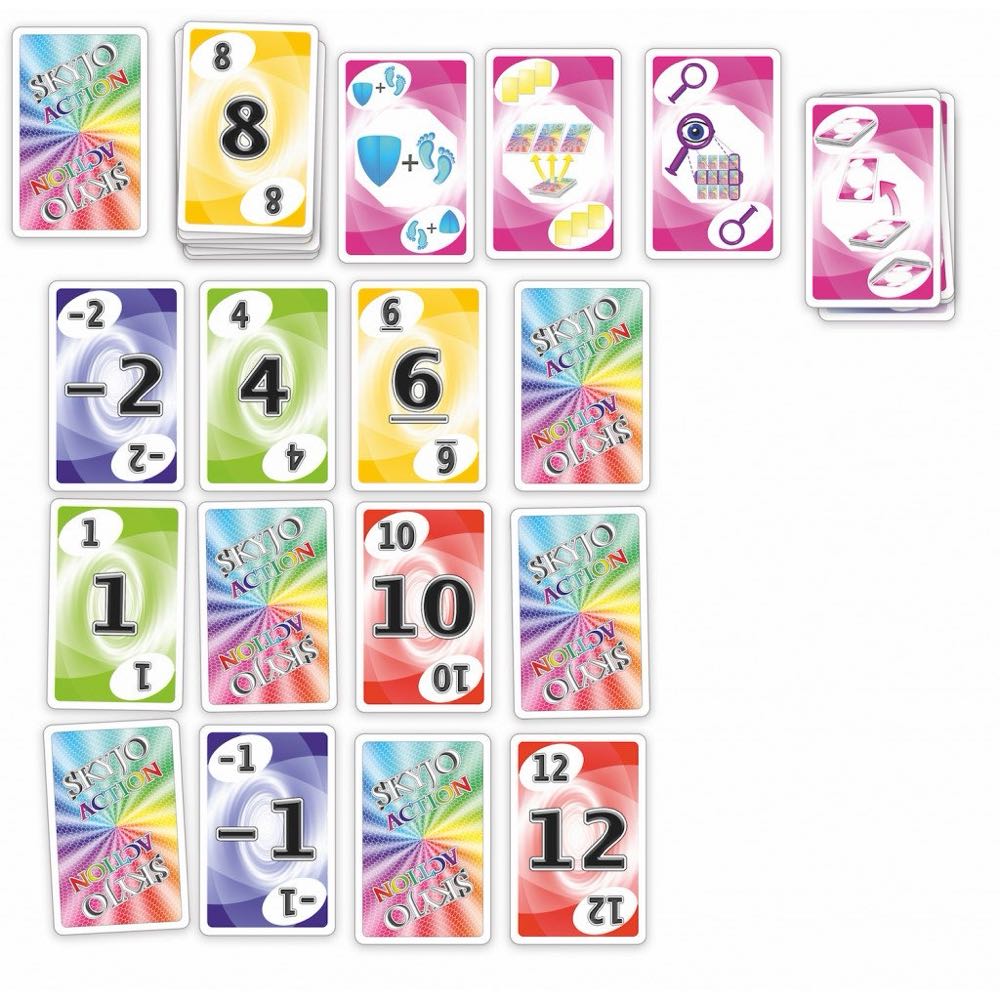 Skyjo Action  (2-8) board game collectible [Barcode 4260470080056] - Main Image 2