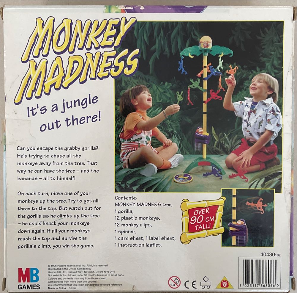 Monkey Madness  (2-4) board game collectible [Barcode 5023117368066] - Main Image 2
