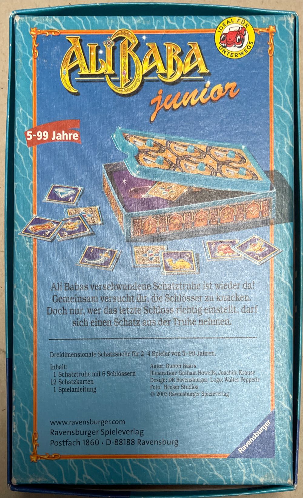 Ali Baba Junior  (2-4) board game collectible [Barcode 4005556231386] - Main Image 2