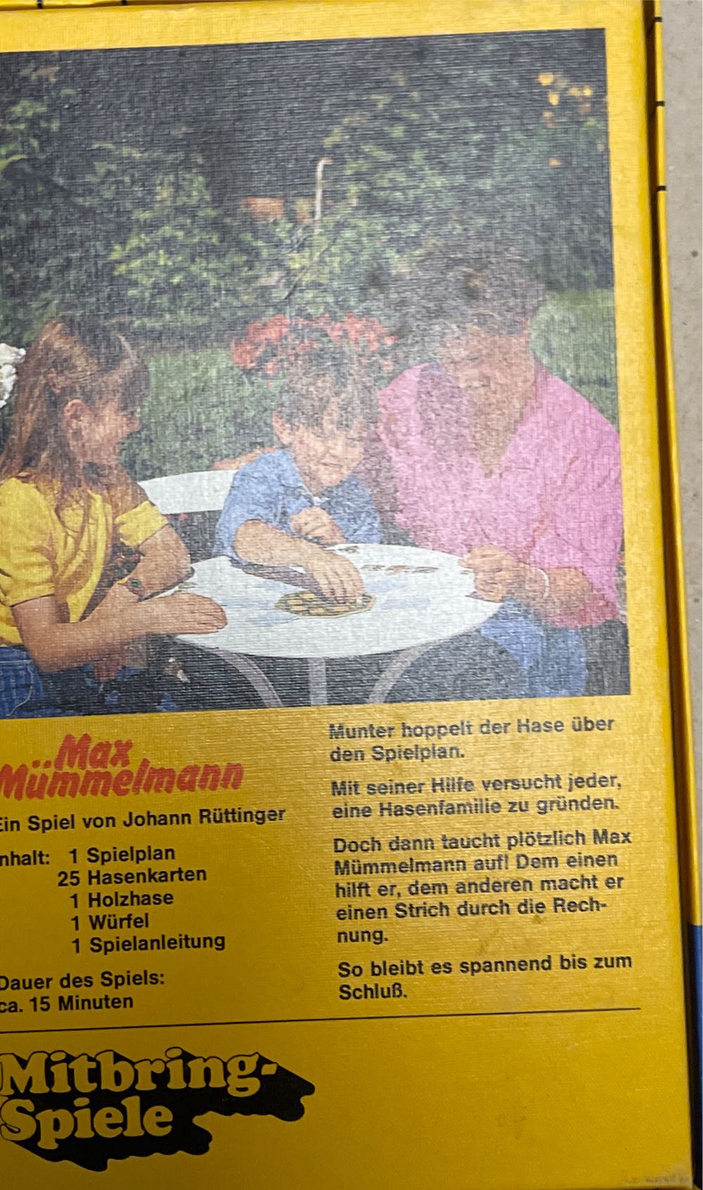 Max Mümmelmann Board Game Green  (2-4) board game collectible [Barcode 4005556004485] - Main Image 2